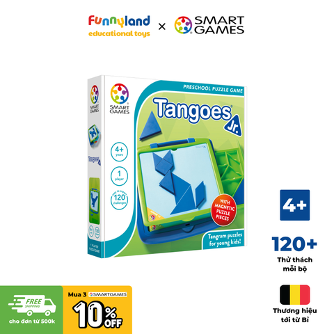 Đồ chơi trí tuệ Smartgames Thử thách Tangoes Jr.