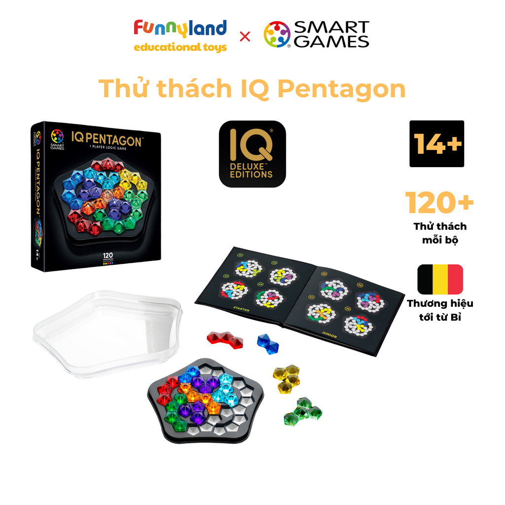 SmartGames - Thử thách IQ Deluxe - Pentagon