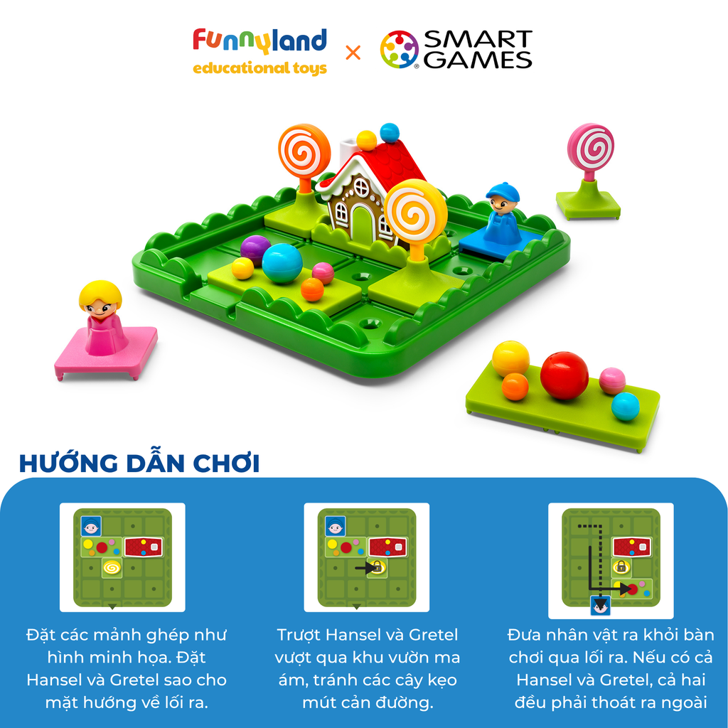SmartGames - Thử thách Hansel & Gretel