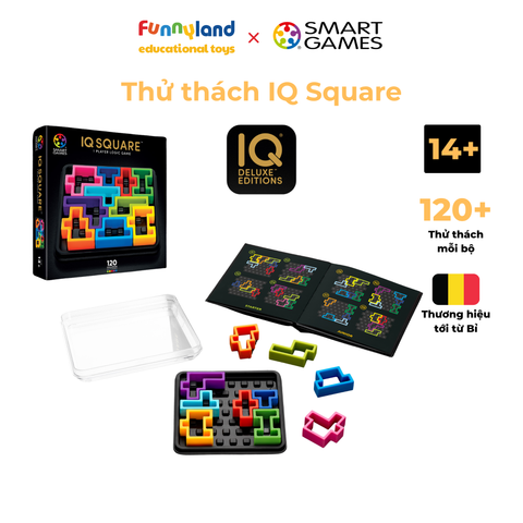 SmartGames - Thử thách IQ Deluxe - Square