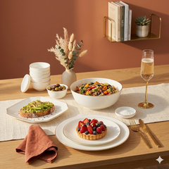 Trắng Ngọc Trai Thủy Tinh Ngọc