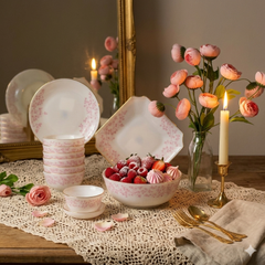 Hoa Dây Hồng Thủy Tinh Ngọc