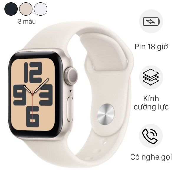 Apple Watch SE 2 GPS viền nhôm dây thể thao