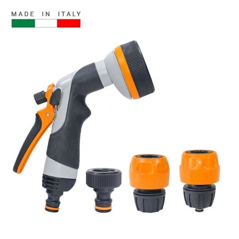 Bộ KIT vòi tưới cầm tay 8 chế độ phun GF6926 - Ý