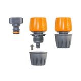 Bộ vòi tưới cây dây xoắn 10 mét GF7204 - Ý