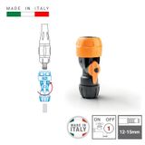 Khớp nối nhanh có van khóa GF3024 - Ý (Ống Φ 12-15mm)