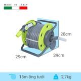 Bộ cuộn ống nước tưới cây 15 mét Mini Concept Ready KIT GF5793