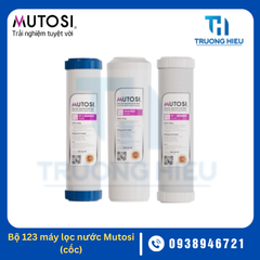 Bộ 123 Bỏ Cốc Máy Lọc Nước Mutosi