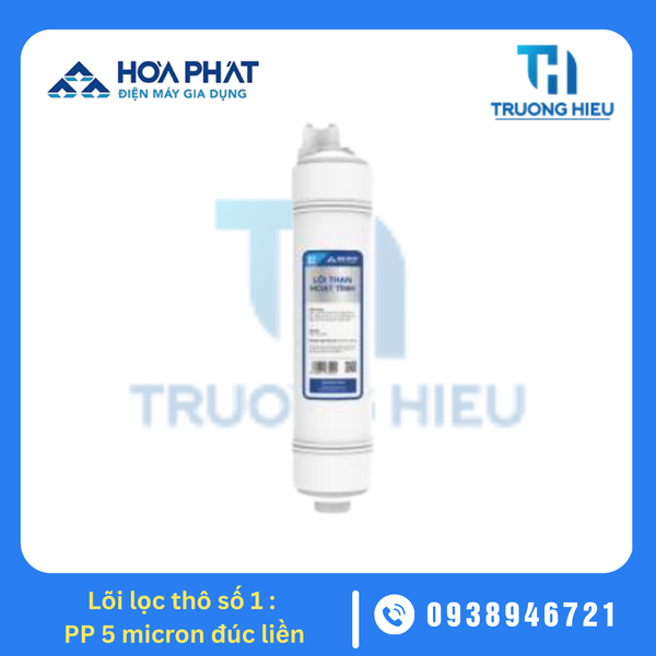 LÕI LỌC THÔ ĐÚC LIỀN HÒA PHÁT SỐ 1 - PP 5 MICRON