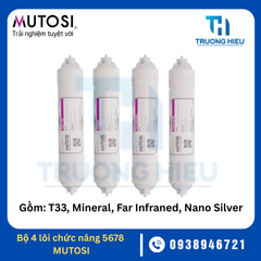 BỘ 4 LÕI LỌC CHỨC NĂNG MUTOSI