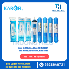 Bộ 8 Lõi Lọc Nước Karofi (Đời Cũ)
