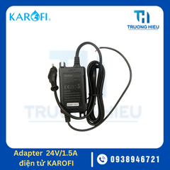ADAPTER ĐIỆN TỬ KAROFI 24V - 1.5A