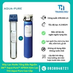 Máy Lọc Nước Tổng Đầu Nguồn 3M™ Aqua-Pure™ AP904 Kèm Lọc Thô Aqua-Pure Cao Cấp