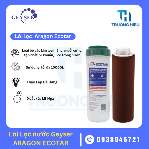 Lõi Lọc Nước Geyser - Aragon Ecotar
