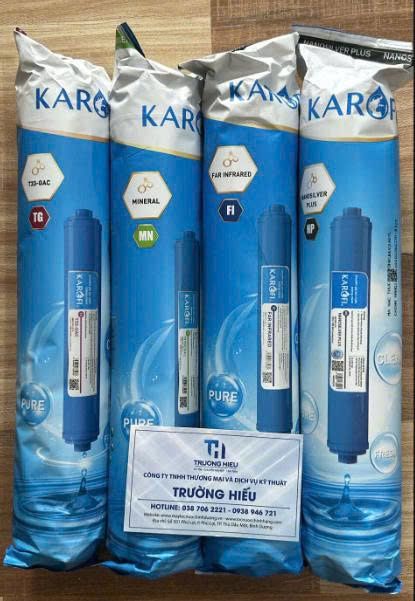 Bộ 8 Lõi Lọc Nước Karofi (Đời Cũ)
