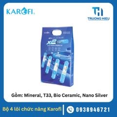 Bộ 4 lõi lọc chức năng Karofi - Mẫu Mới 2026