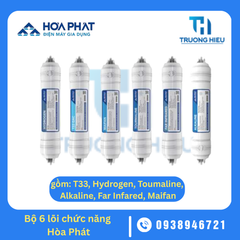 BỘ 6 LÕI LỌC CHỨC NĂNG HÒA PHÁT