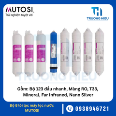 Bộ 8 lõi lọc máy lọc nước Mutosi