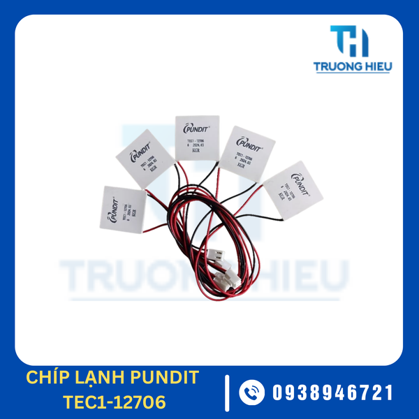 CHÍP LÀM LẠNH PUNDIT TEC1-12706 SỬ DỤNG CHO MÁY LỌC NƯỚC NÓNG LẠNH