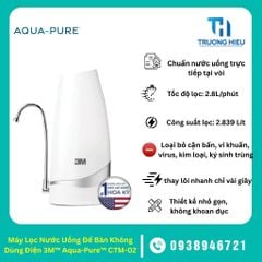Máy Lọc Nước Uống Để Bàn Không Dùng Điện 3M™ Aqua-Pure™ CTM-02