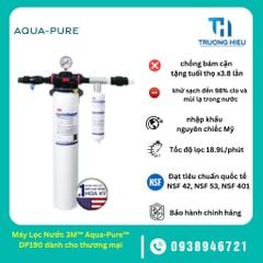 Máy Lọc Nước 3M™ Aqua-Pure™ DP190 Công Suất Lớn Dành Cho Thương Mại