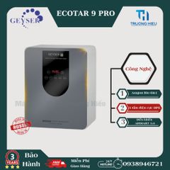 Máy lọc nước ion kiềm giàu hydro Geyser Ecotar 9 Pro