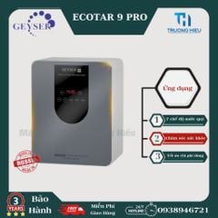Máy lọc nước ion kiềm giàu hydro Geyser Ecotar 9 Pro