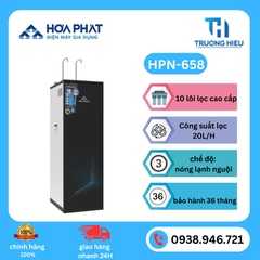 MÁY LỌC NƯỚC NÓNG LẠNH HÒA PHÁT HPN-658