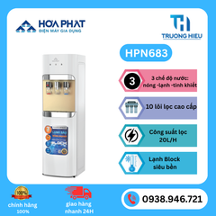 Máy lọc nước RO nóng nguội lạnh Hòa Phát HPN683
