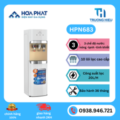 Máy lọc nước RO nóng nguội lạnh Hòa Phát HPN683