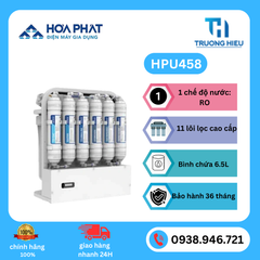 Máy lọc nước để gầm Hòa Phát HPU458 11 lõi lọc