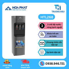 CÂY NƯỚC NÓNG LẠNH HÒA PHÁT HTL268 - ÚP BÌNH