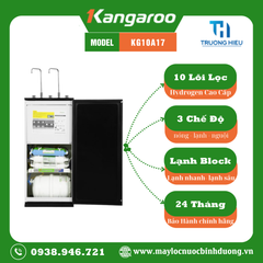 MÁY LỌC NƯỚC NÓNG LẠNH RO KANGAROO 10 LÕI KG10A17