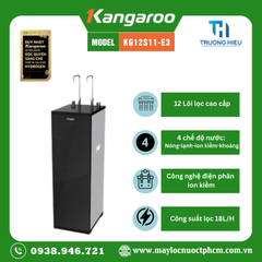 Máy lọc nước Kangaroo Hydrogen ion kiềm nóng lạnh KG12S11-E3