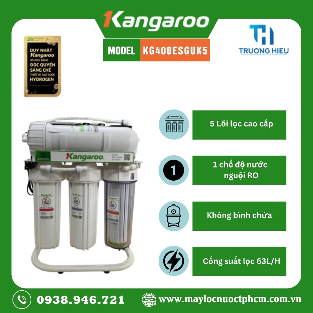 Máy lọc nước Kangaroo KG400ESGUK5