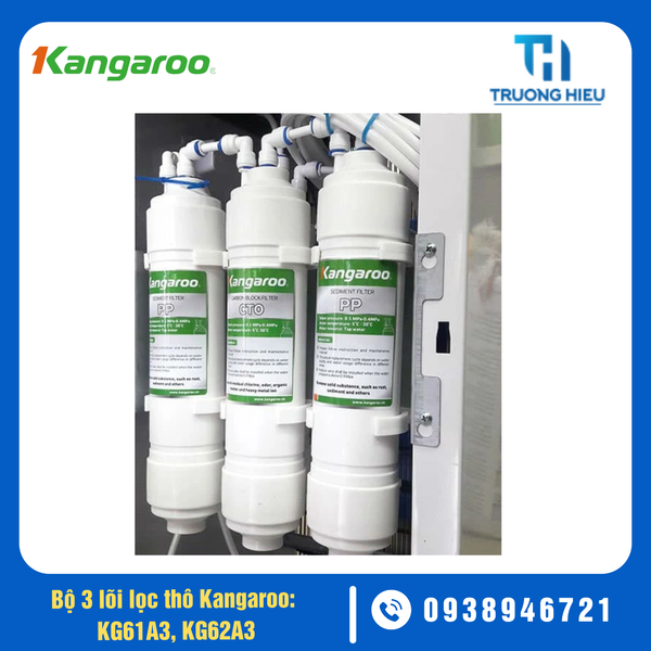 Bộ 5 Lõi Lọc Nước Kangaroo KG61A3 KG62A3