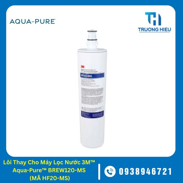 Lõi Thay Cho Máy Lọc Nước 3M™ Aqua-Pure™ BREW120-MS (MÃ HF20-MS)