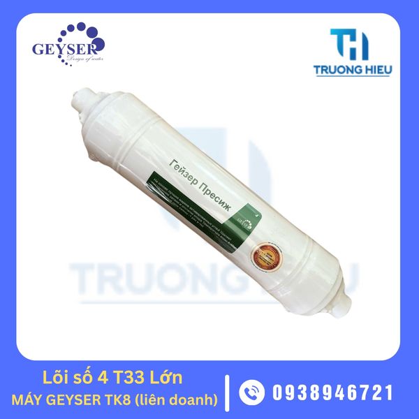 Lõi Lọc Nước Geyser TK8 - Lõi T33 ( Cation ngang)