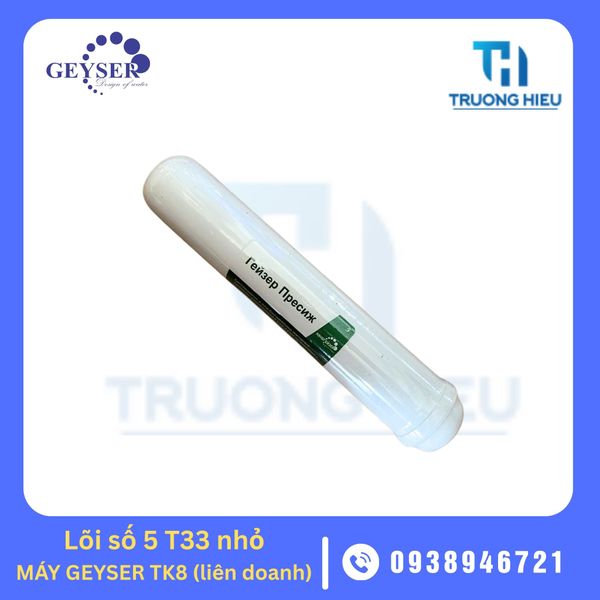 Lõi Lọc Nước Geyser TK8 - Lõi T33 Nhỏ Carbon