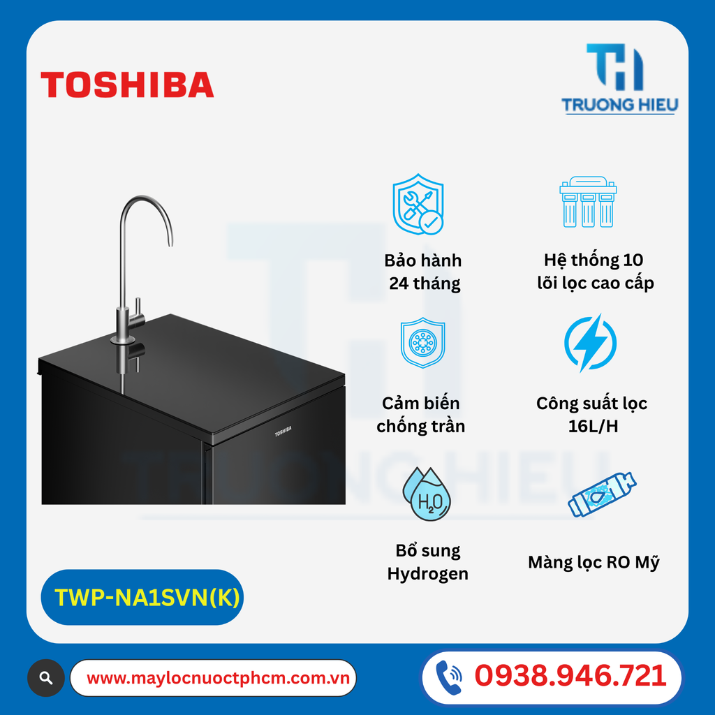 MÁY LỌC NƯỚC HYDROGEN TOSHIBA TWP-NA1SVN (K)