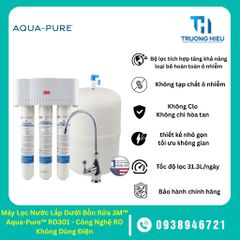 Máy Lọc Nước Lắp Dưới Bồn Rửa 3M™ Aqua-Pure™ RO301 - Công Nghệ RO Không Dùng Điện