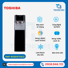 CÂY NƯỚC NÓNG LẠNH ÚP BÌNH Toshiba RWF-W1664TV
