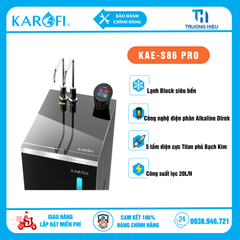MÁY LỌC NƯỚC NÓNG LẠNH HYDRO- ION KIỀM KAROFI KAE-S86 PRO