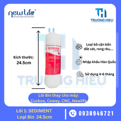 LÕI LỌC NƯỚC SỐ 1 SEDIMENT HÀN QUỐC 8IN