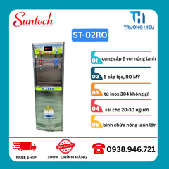 MÁY LỌC NƯỚC NÓNG LẠNH 2 VÒI SUNTECH ST-02RO