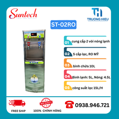 MÁY LỌC NƯỚC NÓNG LẠNH 2 VÒI SUNTECH ST-02RO