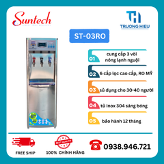 Máy lọc nước nóng lạnh Suntech ST-03RO