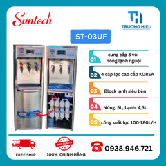 Máy Lọc Nước Nóng Lạnh Suntech 3 vòi ST-03UF