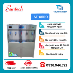 MÁY LỌC NƯỚC NÓNG LẠNH 5 VÒI SUNTECH ST-05RO