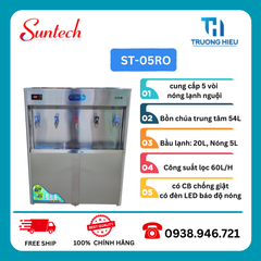 MÁY LỌC NƯỚC NÓNG LẠNH 5 VÒI SUNTECH ST-05RO